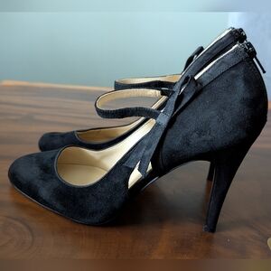 Nine West Severina black suede pumps